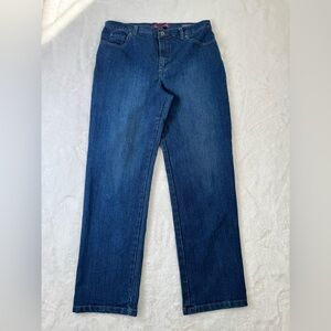 Gloria Vanderbilt Amanda Blue Jeans Size 14